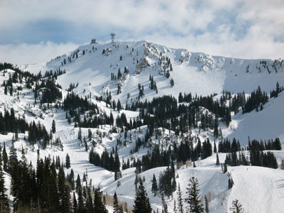 Snowbird’s Hidden Peak and Peruvian Gulch, March 27, 2006