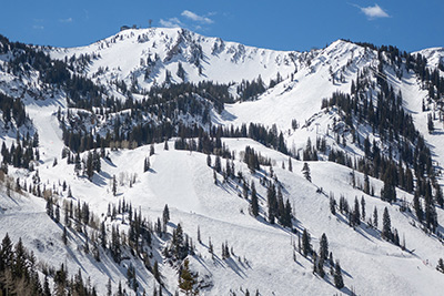 Snowbird’s Peruvian Gulch, April 22, 2018